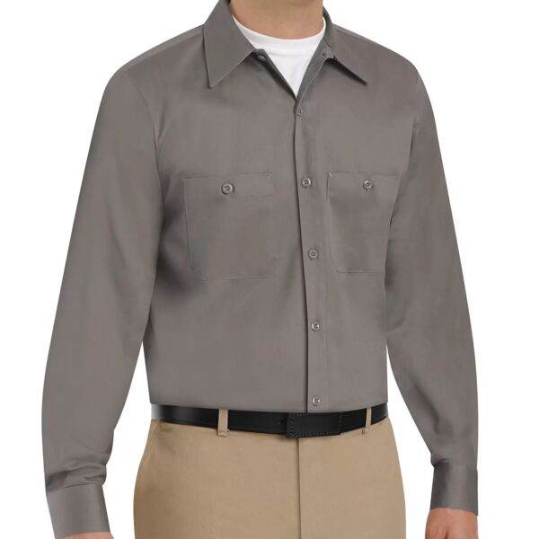 RED KAP® LONG SLEEVE WRINKLE RESISTANT COTTON SHIRT Thumbnail