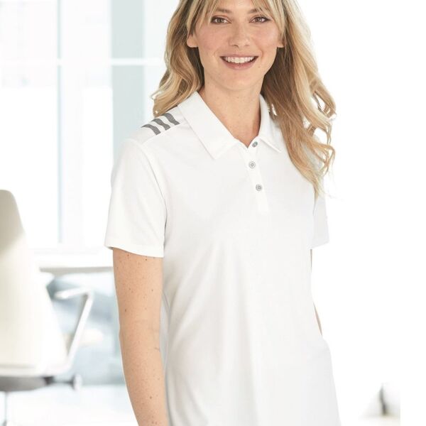 Women's 3-Stripes Shoulder Polo Thumbnail