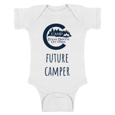 "FUTURE CAMPER" BABY ONESIE - Infant Baby Rib Bodysuit Thumbnail