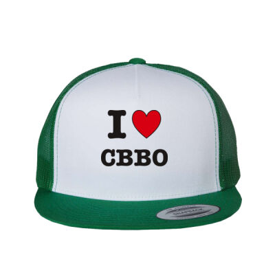I ❤️ CBBO TRUCKER HAT - Five-Panel Classic Trucker Cap Thumbnail