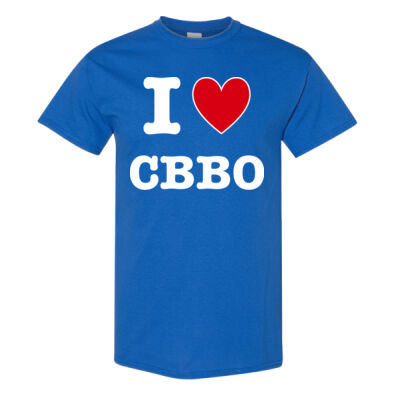 ADULT - I ❤️ CBBO UNISEX T-SHIRT  Thumbnail