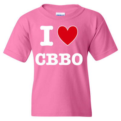 YOUTH - I ❤️ CBBO UNISEX T-SHIRT  Thumbnail
